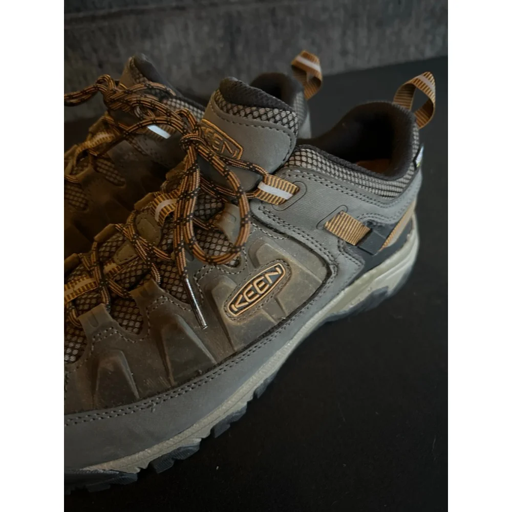 Men's KEEN Gray/Brown Athletic Shoes Size 12